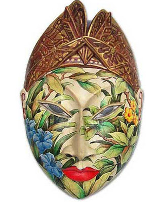 Boîte à bijoux «Flower Man of Bali»
