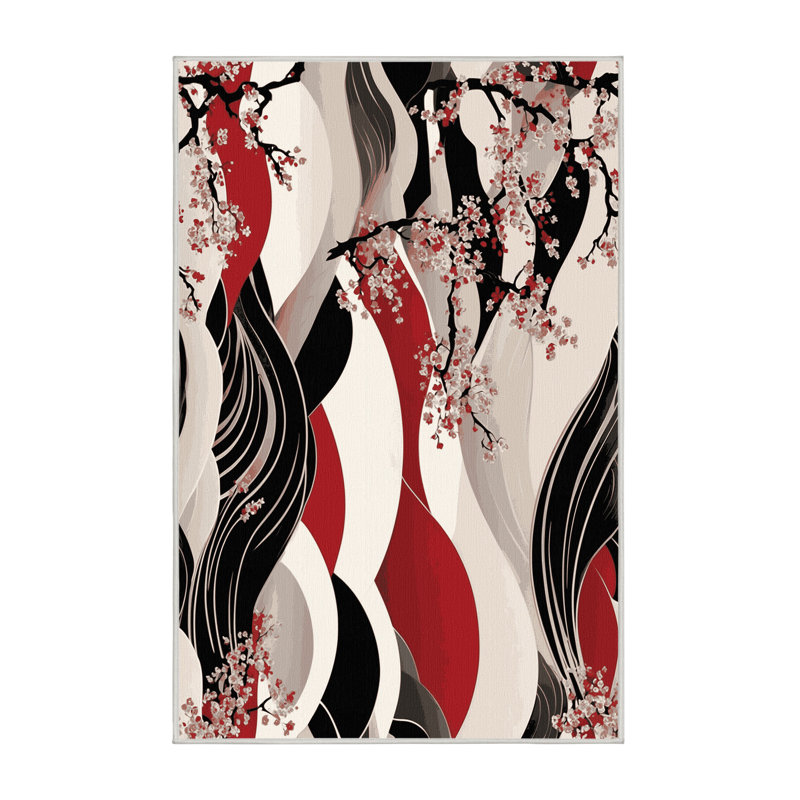Petal Radiance Rug, Rectangle 8' x 12'