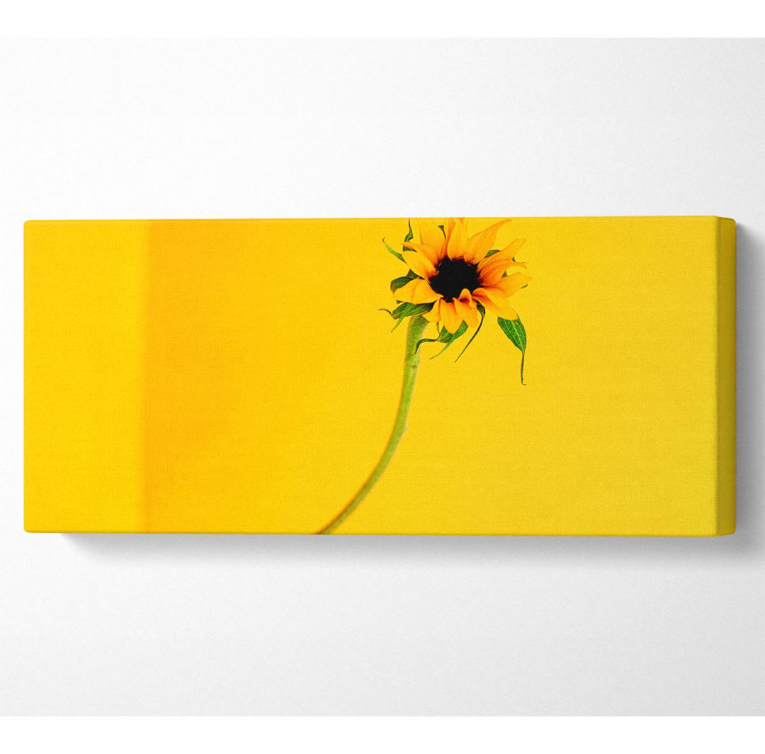 Mustard Sunflower - Kunstdrucke auf Leinwand - Wrapped Canvas