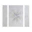 Toile embellie un triplet abstrait: Symphonie abstraite