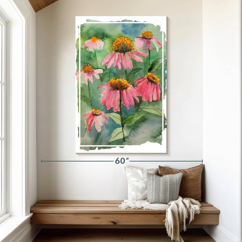 Harnek Coneflower Garden, H 51 po x l 34 po