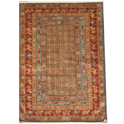 Wool Geometric Indoor Rug