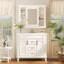 Meuble-lavabo simple 36 po avec comptoir et miroir-1435885200