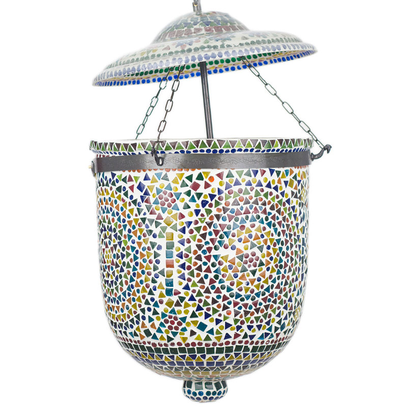 Cannie - Light Glass Urn Pendant
