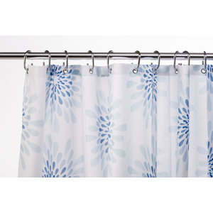 Highland Dunes Altieri Splash Textile Single Shower Curtain | Wayfair