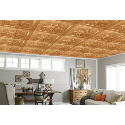 Carreau de plafond en PVC 2 pi x 2 pi Falkirk Perth