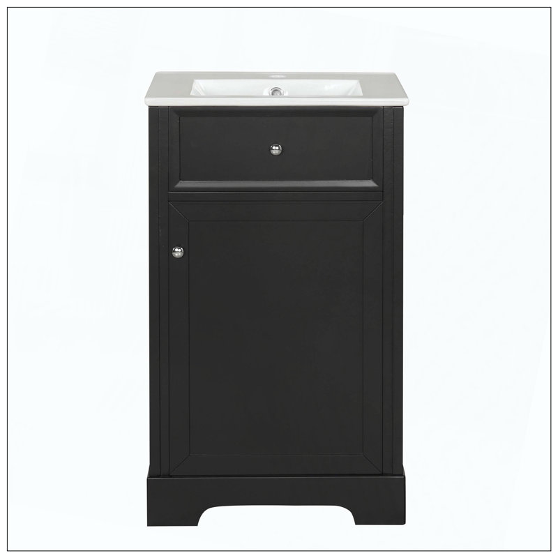 Étagère de rangement pour salle de bain, Black