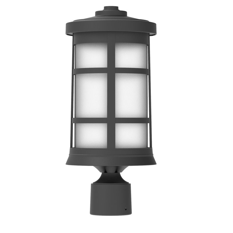 Lancashire Frosted Lantern Head, Matte Black