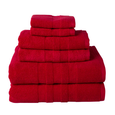 Ensemble de serviettes de bain en coton turc 6 pièces Glass