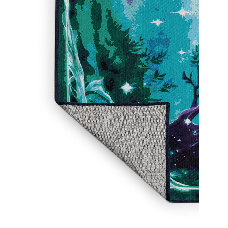 Ethereal Bloom Rug, Rectangle 3' x 5'