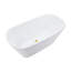 1501.1mm x 718.8mm Freestanding Soaking Acrylic Bathtub-1868410595