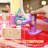 Qaba Kids Vanity Set, Toddler Makeup Table with Faucet, Mirror, LED Light, Music, 23 Accessories, Pretend Play Set for Girls 3-6 Years, Pink-206386376