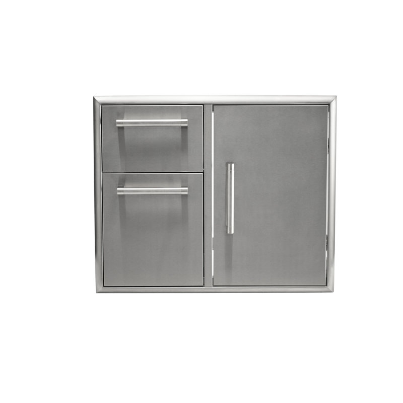 Coyote Outdoor 31" Access Door & Double Drawer Combo