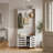 Lismore Hall Tree 31.3'' Wide with Bench and Shoe Storage-2011215441