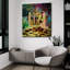 «Lincoln On Bitcoin Mountain» par Epic Portfolio, art mural en verre acrylique-456398173