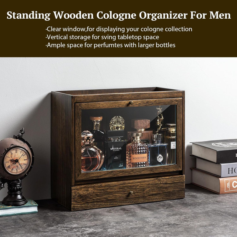 Makeup Organiser, Brown