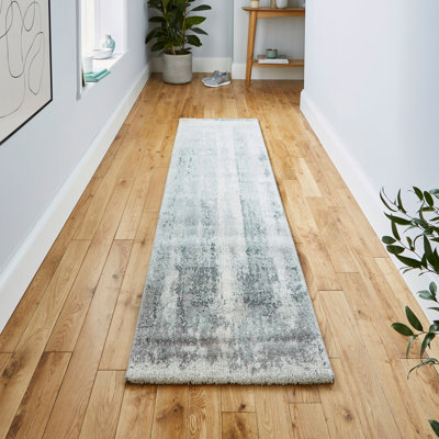 Bahnu area rug Machine Woven Runner Ivory