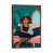 Classic Brown Wood Framed Canvas