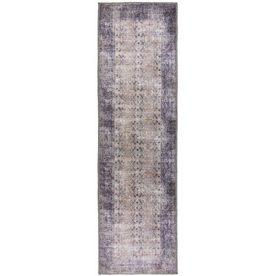 Jessiel Washable Oriental Indoor Rug