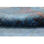 Tapis élégant silhouette d'arbre avec charme bleu doux 6 x 8