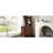 End Table With Drawers, Corner Table With Open Shelves, Tall Side Table For Bedroom And Corner