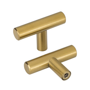 Brushed Brass Cabinet Hardware - Wayfair Canada