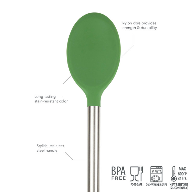 Mixing Spoon with Handle, Pesto