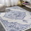 Tapis bleu clair / ivoire Alhambra-1360008892