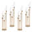 Floor Standing 5 Arm Candelabra Candle Holder For Wedding Party With Acrylic Shade-1215311056