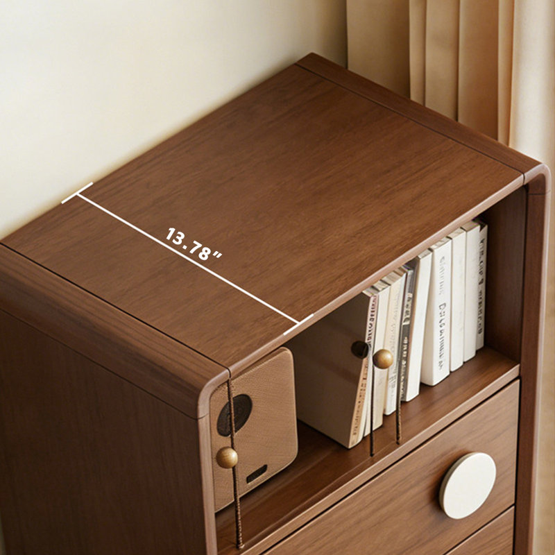 Armoire d'appoint Modern, Brun noyer