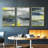 Ensemble de 3 pièces encadrées sur toile Coming Ashore II-97754426-97754427