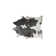 Houchin Handmade Cowhide Black/Silver Area Rug