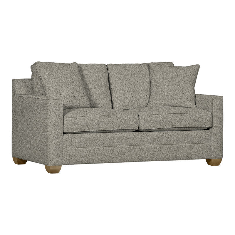 Summerton Loveseat, Tuck Graphite Crypton® Performance Fabric, Hampton