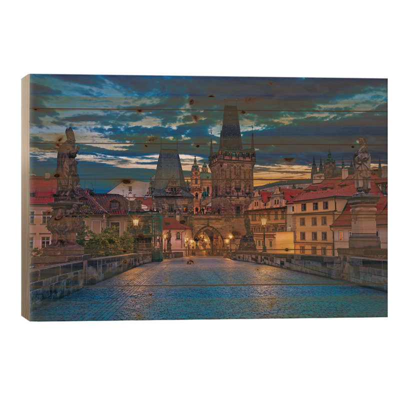 Prague, République tchèque, H 18 po x l 26 po x P 1,5 po