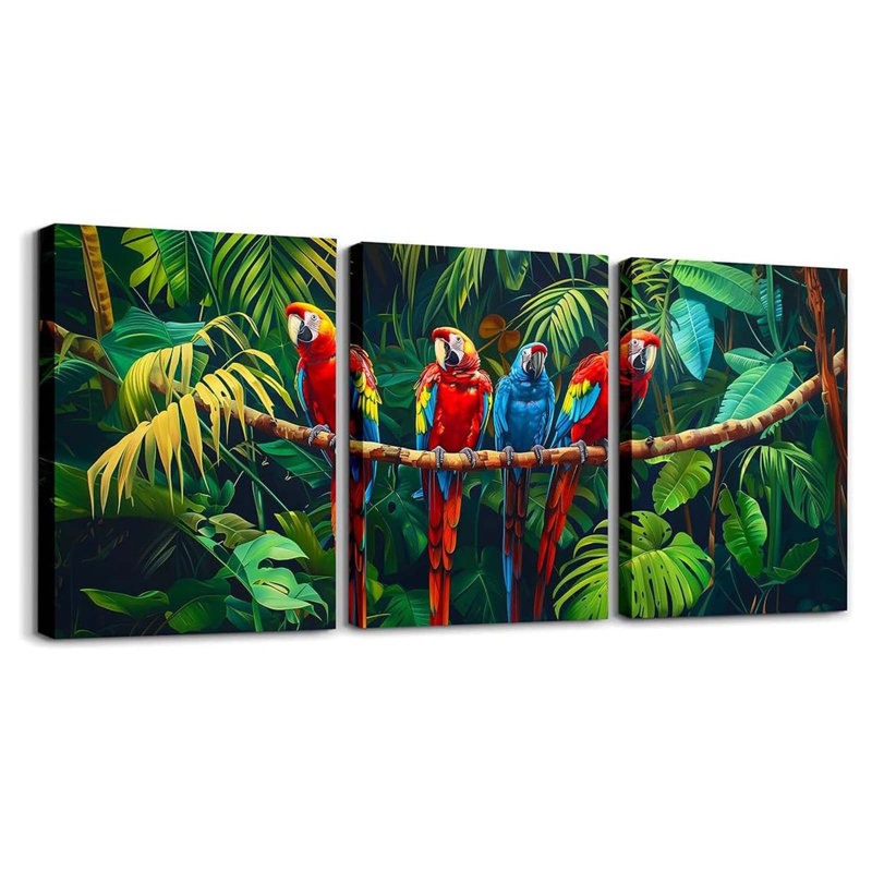 3 Piece Wrapped Canvas Print