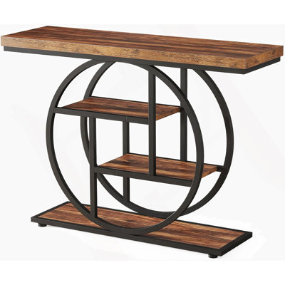 Console étroite en bois polyvalente, élégante et polyvalente