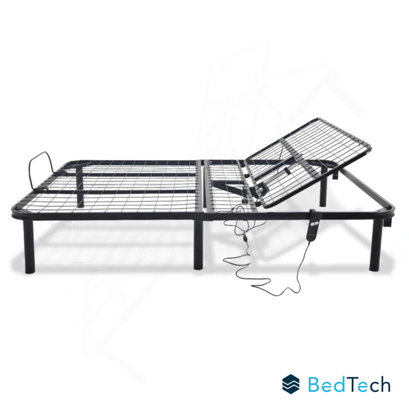 Versatile Adjustable Bed Base With Advanced Head Position Feature, Twin