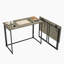 Table pliante peu encombrante, gris