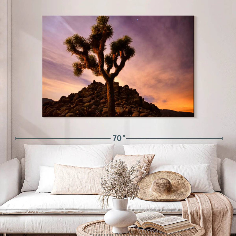 Harnek Dusky Joshua Tree, 34" H x 51" W