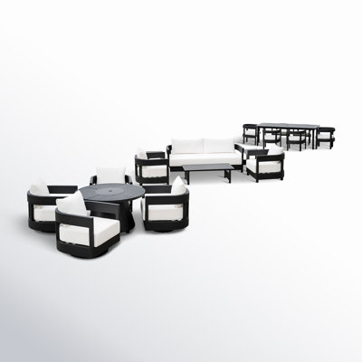 Everlee 18Pc Outdoor Estate Collection, White