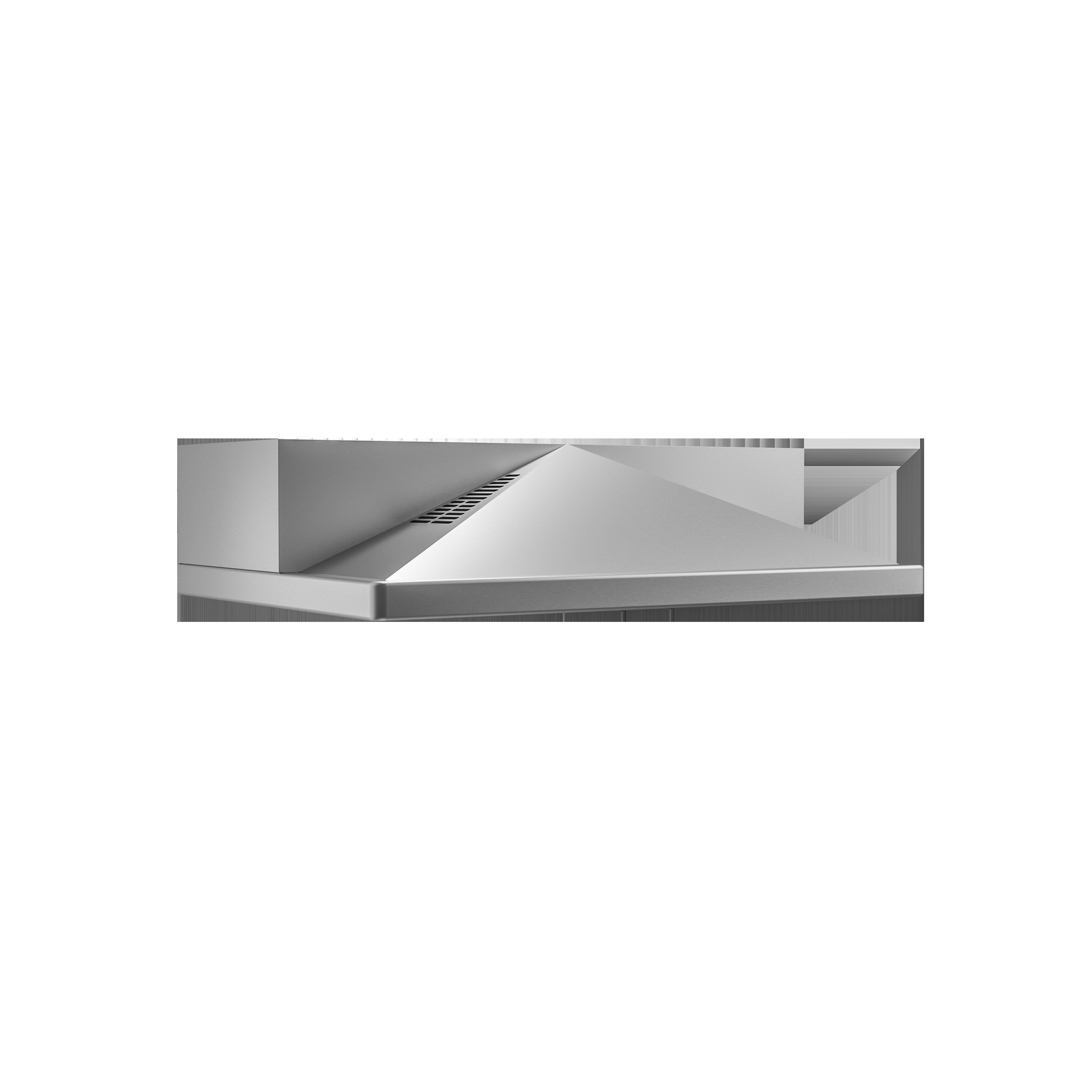 Zephyr Pyramid 30 400 CFM Under Cabinet Range Hood With LED Lights In   Zephyr Pyramid 30 400 Cfm Under Cabinet Range Hood With Led Lights In Stainless Steel 