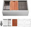 33'' L Single Bowl Stainless Steel Kitchen Sink-94197127