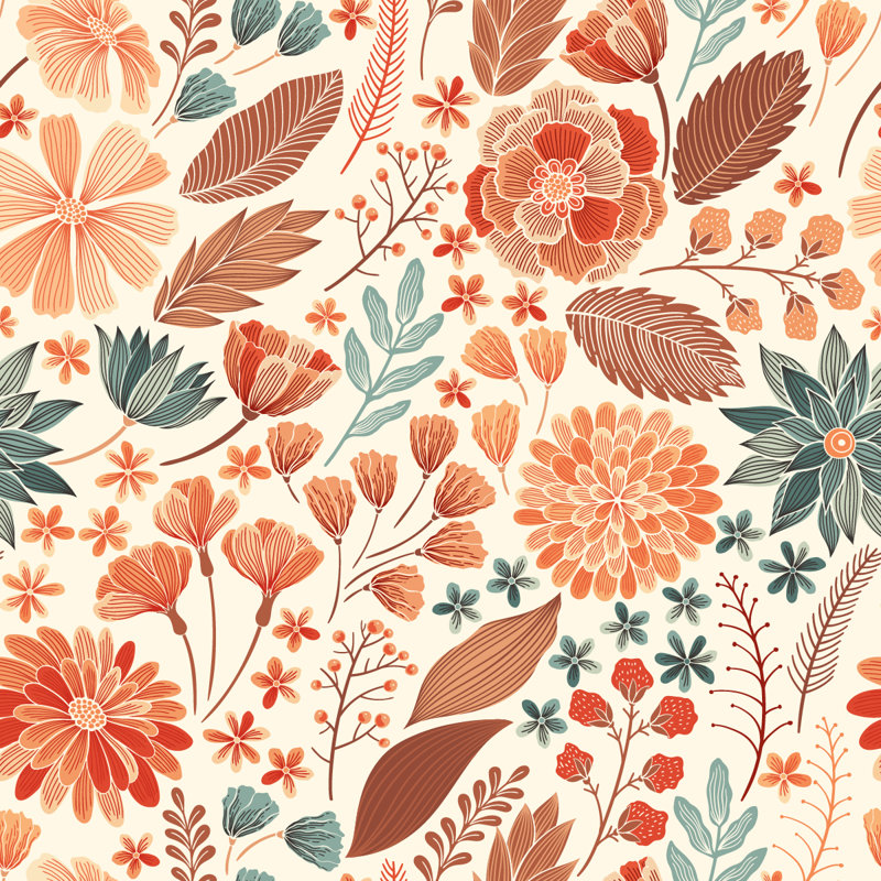 Dried Flowers Wallpaper