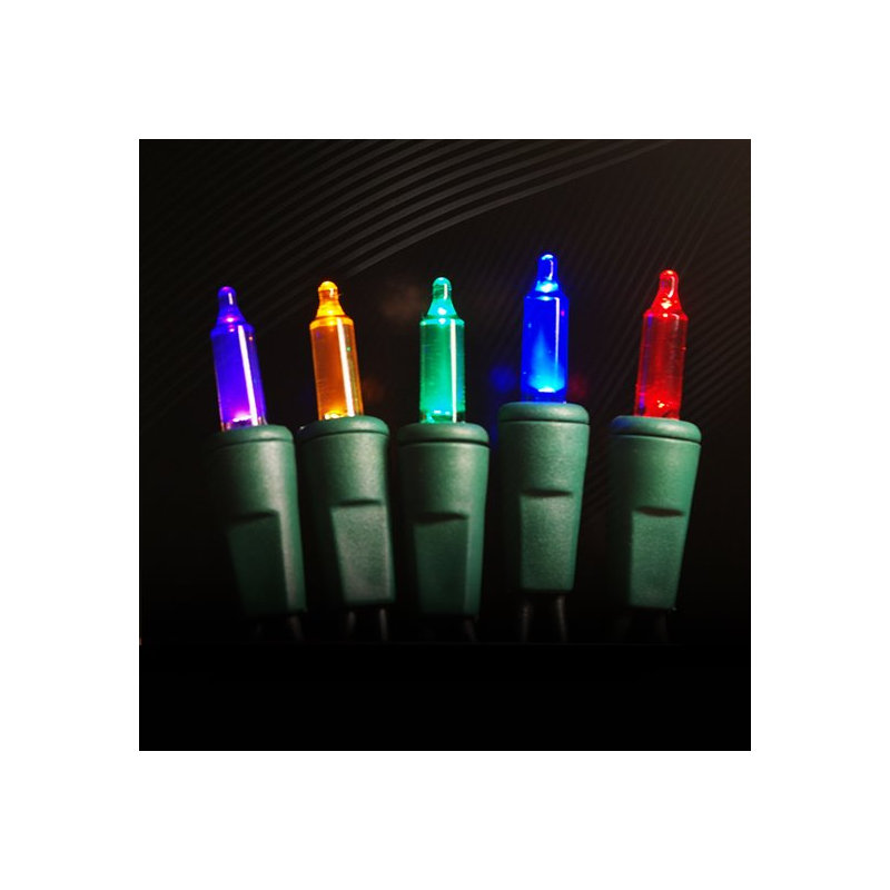 Guirlande de 50 lumières, Multicolore