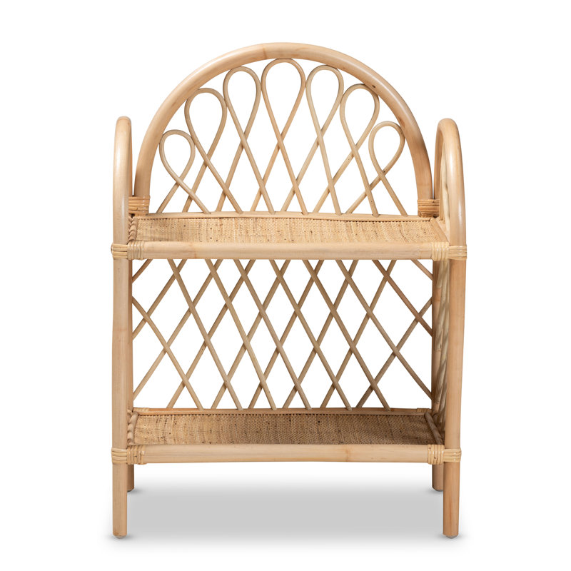 29.7'' Tall Rattan End Table