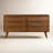 Cura 6 Drawer American Black Walnut Dresser