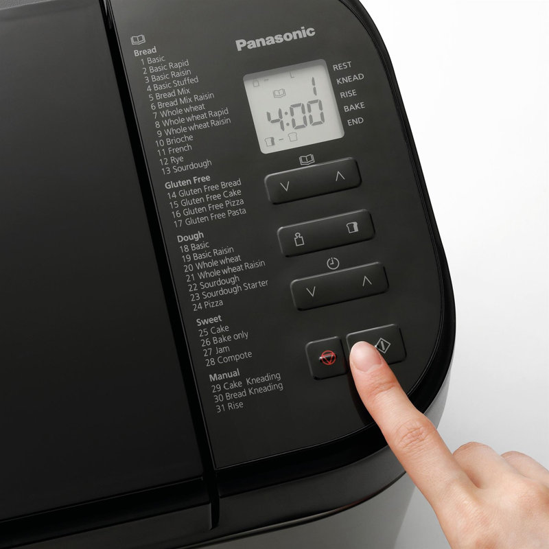 Automatic Breadmaker with 31 Programmes Silver