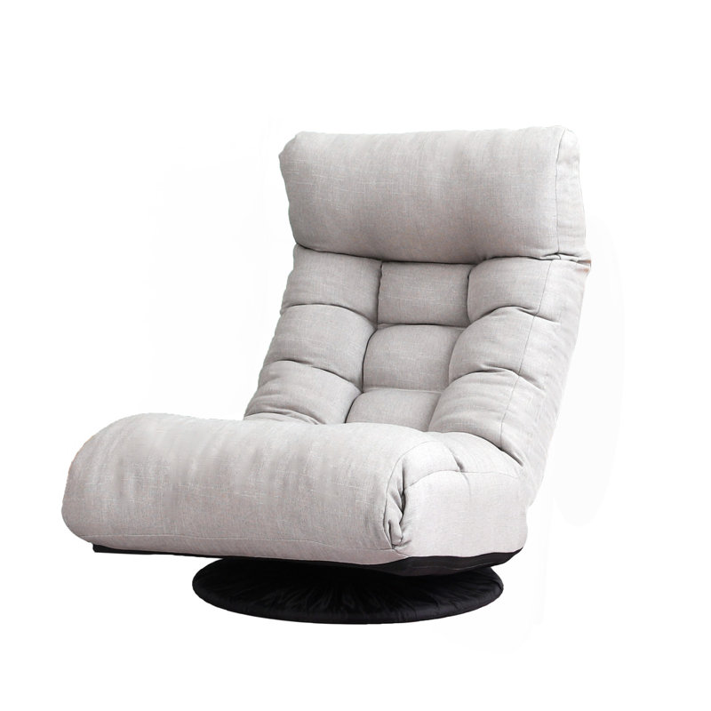 Fauteuil inclinable, fauteuil au sol, fauteuil inclinable, fauteuil japonais, fauteuil rotatif, fauteuil réglable