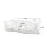 Canapé à housse avec housse, canapé moderne à 3 places avec accoudoirs polyvalents, canapé à assise profonde avec plusieurs coussins moelleux-1093816120