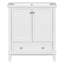 Meuble-lavabo multifonctionnel avec portes et tiroir 30 po-102493517